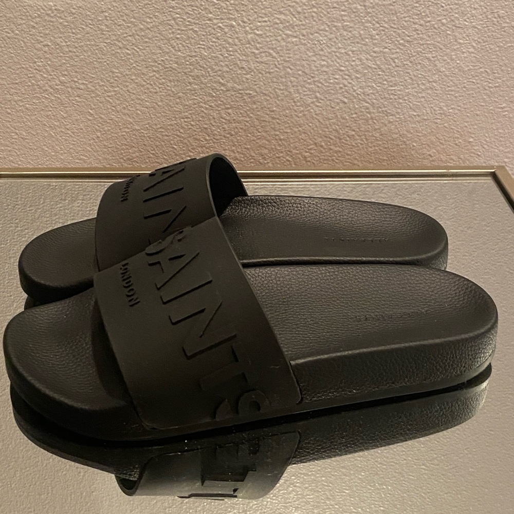 AllSaints Biggy Slider Black